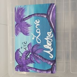 Handmade Painted Sign